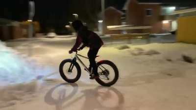 Snow was softer than expected