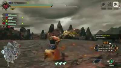 Rajang decided to teach my friend a lesson about who owns the sky!