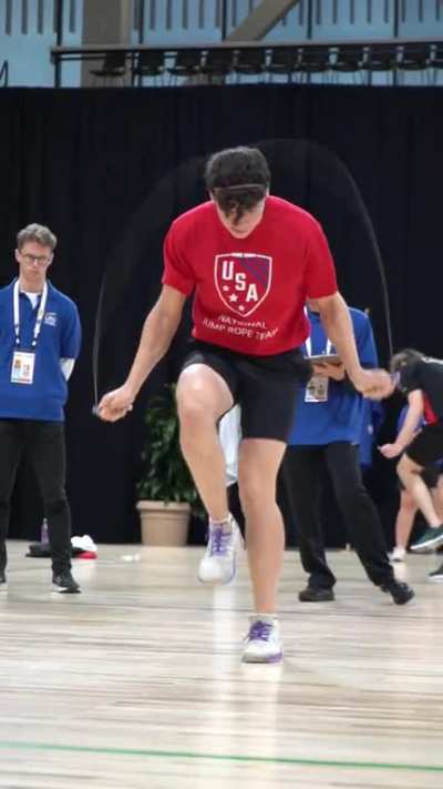 The fastest jump ropers in the world are competing this week!
