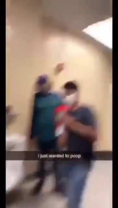 Man can't take a shit in peace