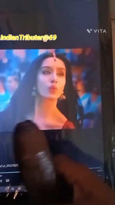 Nasty spit and cum tribute by India<wbr>nTrib<wbr>uter@<wbr>69 to the bollywoods most beloved whore Shraddha Kapoor