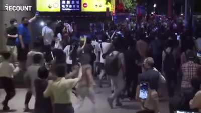 Huge crowds swarm House Speaker Nancy Pelosi’s motorcade after she arrives in Taiwan