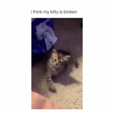 Just saw this and AWWWWW poor little dummy