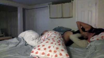 Part 2 - u/gem<wbr>inivi<wbr>xen80 continues her seduction of this young buck by taking control of the buck and letting him know who's running the show for this fuck.