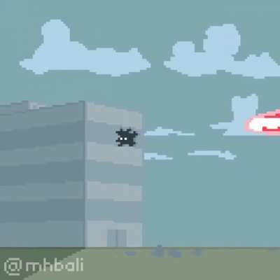 Mario was just trying to check his health caw caw
