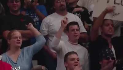 Rey Mysterio! Your a boy ... in a man's world!