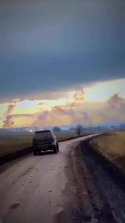 Driving into the Battle of Bakhmut. (Передові Бахмутської битви) Слава Україні 🇺🇦
