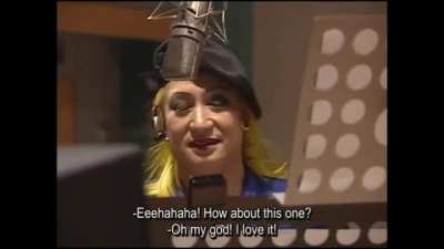 Princess Mononoke’s mother wolf Moro and Howl’s Moving Castle’s Witch of the Waste are both voiced by a famous singer and drag queen Akihiro Miwa (born in 1935) is one of the most prominent queer icon in Japanese history, who survived the atomic bombing o
