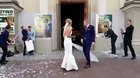 To celebrate the newly weds