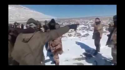 Enhanced audio of Indians vs Chinese melee attack