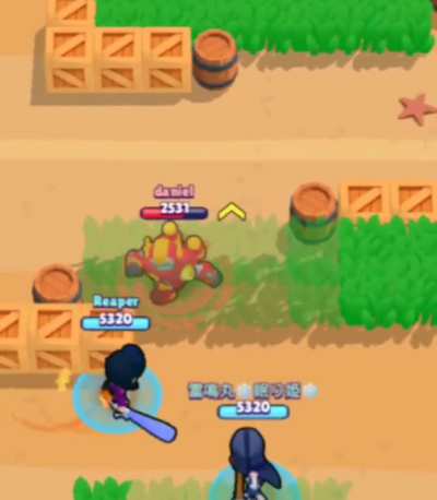 He's enemy, but wow