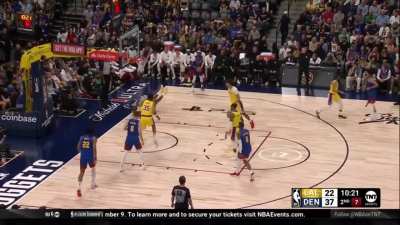 [Highlight] Reggie Jackson Drops Lebron and hits the 3!