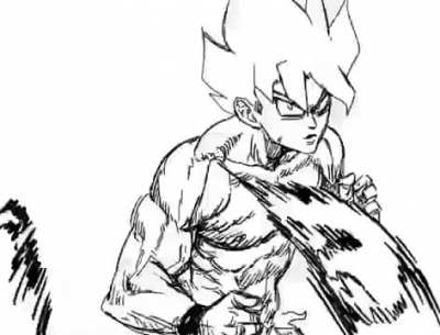 Goku got that dawg in him ! 