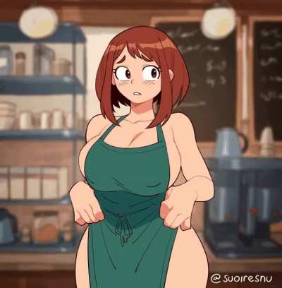 Ochako is going to give us her good milk