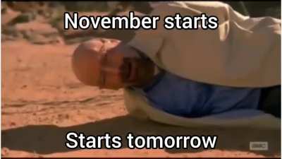 I won't survive november