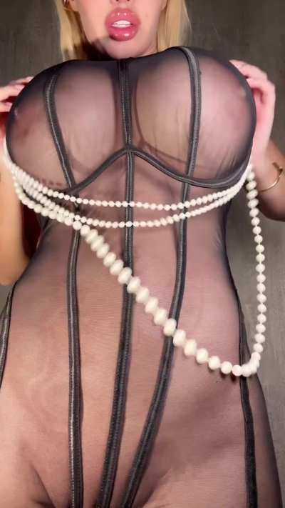 Your gorgeous trophy wife ready for some fun