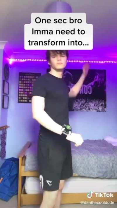 He do be transformin tho 😳