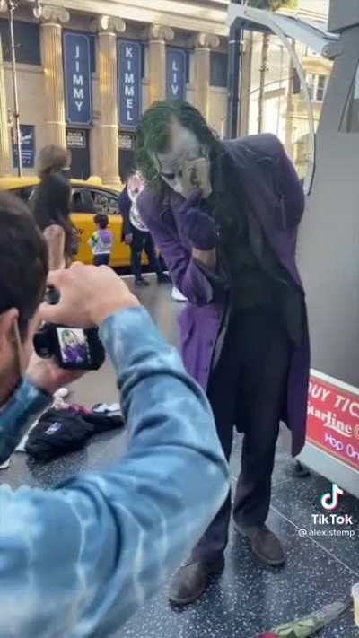 Best Joker cosplay i've ever seen.