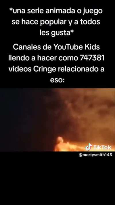 Normalmente llegan antes los videos masivos de youtube kids pero el rule fue mas rapido