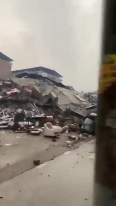 Some of the damage from the recent earthquakes in Turkey February 6th 2023