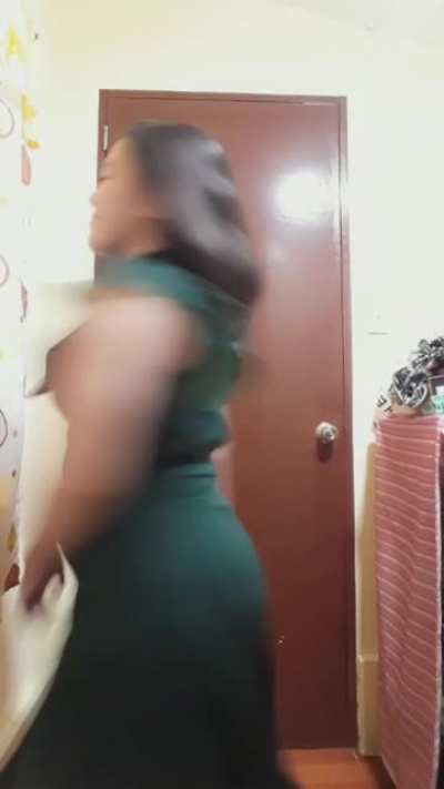 Green Long Dress