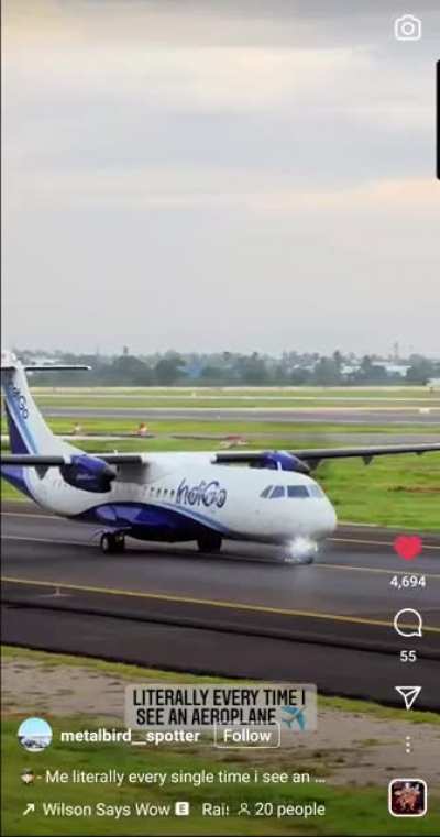Me whenever I see a plane