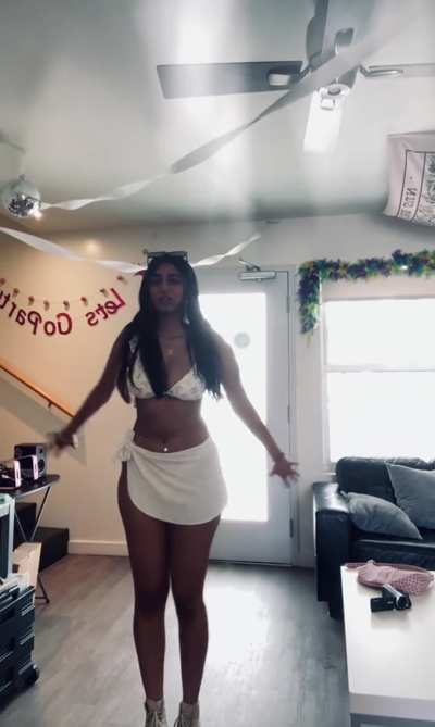 Ritisha showing off as usual