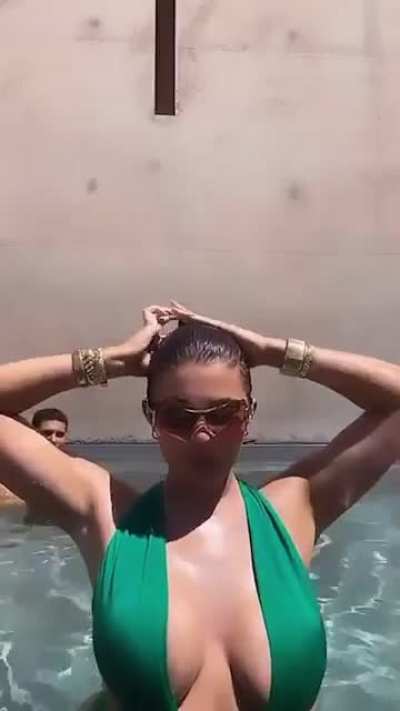 Mesmerising Green Bikini