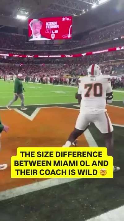 Markell Bell is humongous 💪