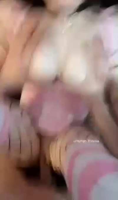 Daddy fucks me while i play my switch
