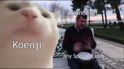 Ayanokoji's practically smurfing