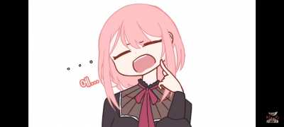 Okayu lap pillow animation by Riri Zpt