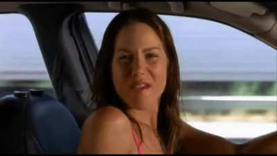 Christina Applegate enjoying an assist from Cameron Diaz in 