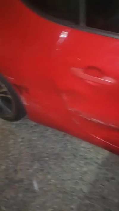 T-boned my dream car right after i got it because she 