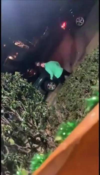 Should’ve just got in the car…
