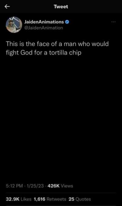 He will not be defeated