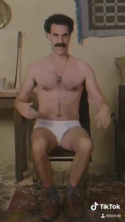 Borat has a TikTok now
