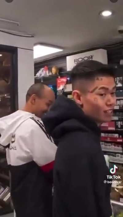 Pac when he seen Biggie this Morning.