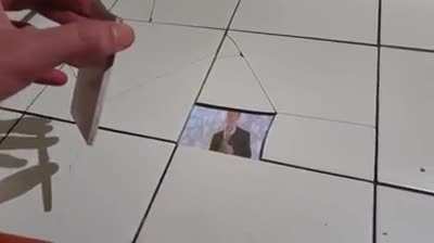 broken tiles