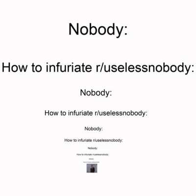 Nobody: