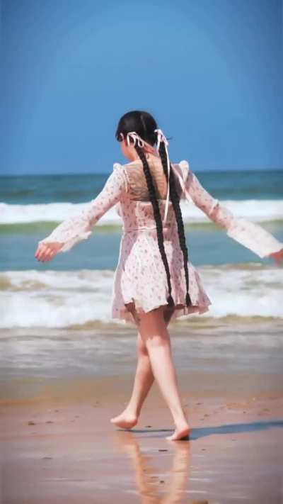 Bella Poarch at the beach - July 2024