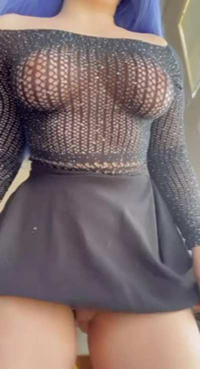 Uh oh, I just can’t seem to put on a shirt that isn’t see through! [reveal]