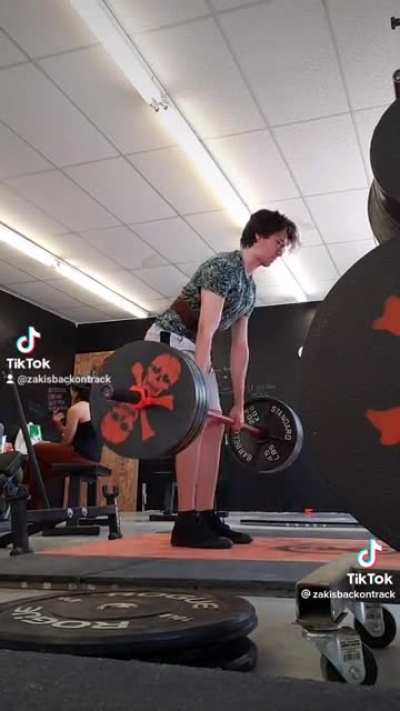 Deadlifting at new gym
