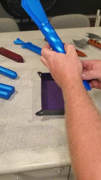 Hey reddit! Original designer of the dice sword here. Im doing a giveaway just for you! [Mod Approved] [OC] [Art]