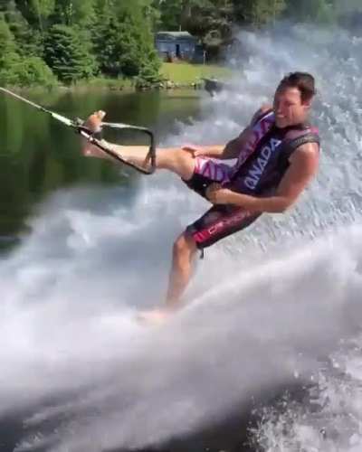 Push Ups on water