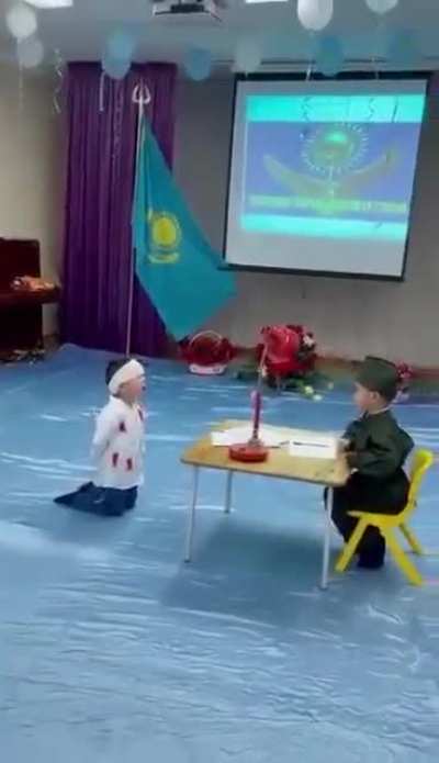 The school Christmas play has really gone off the rails this year.