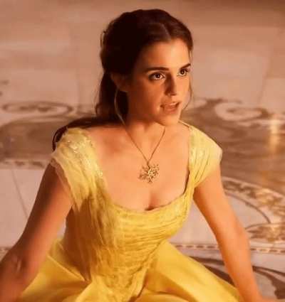 Emma | Yellow dress in Beauty and the Beast | 2017