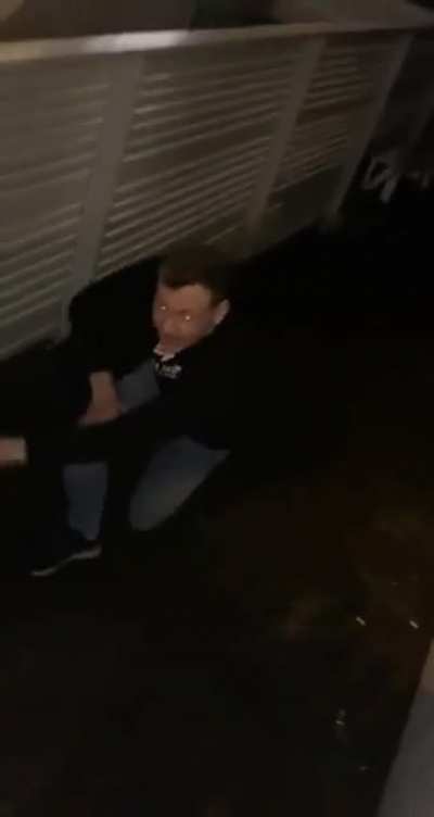 Lucky he didnt land head first