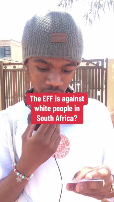 If you were a white person, would you join the EFF?