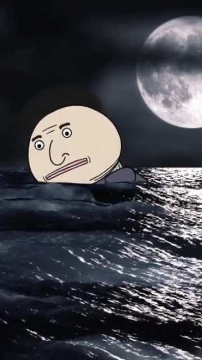 Guy floating next to Jack and Rose